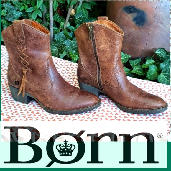 Born Shoes - Born Western Inspired Short Boots